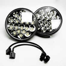 Load image into Gallery viewer, 7&quot; Round LED Headlights Sealed Beam Black Housing