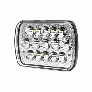 7x6 Chrome LED Headlights