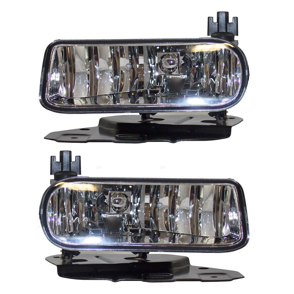 2002-2006 Cadillac Escalade Clear Fog Lights